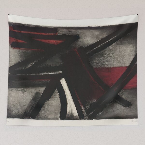 Item preview, etching no 2 1952  - Pierre Soulages   designed and sold by nebelimr.