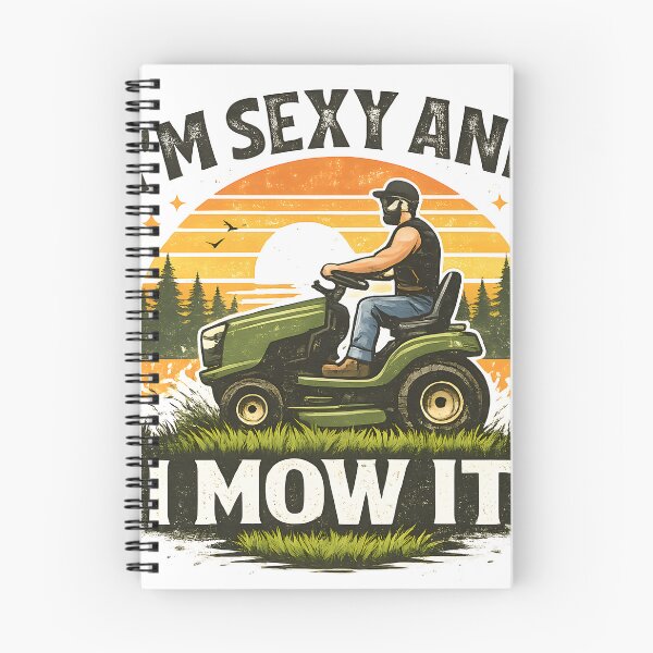 Item preview, I’m Sexy and I Mow It Retro Lawn designed and sold by ArcaneArtistry.