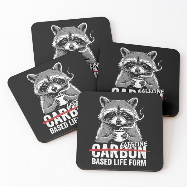 Item preview, Raccoon Caffeine Based Life Form designed and sold by k3rstman1.