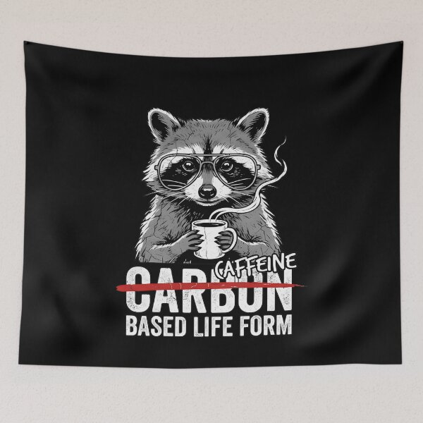 Item preview, Raccoon Caffeine Based Life Form designed and sold by k3rstman1.