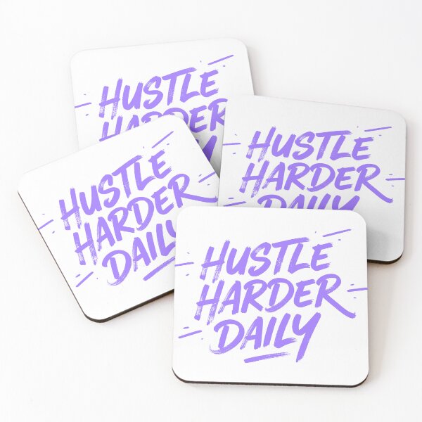 Item preview, Hustle Harder designed and sold by Ovaloon.
