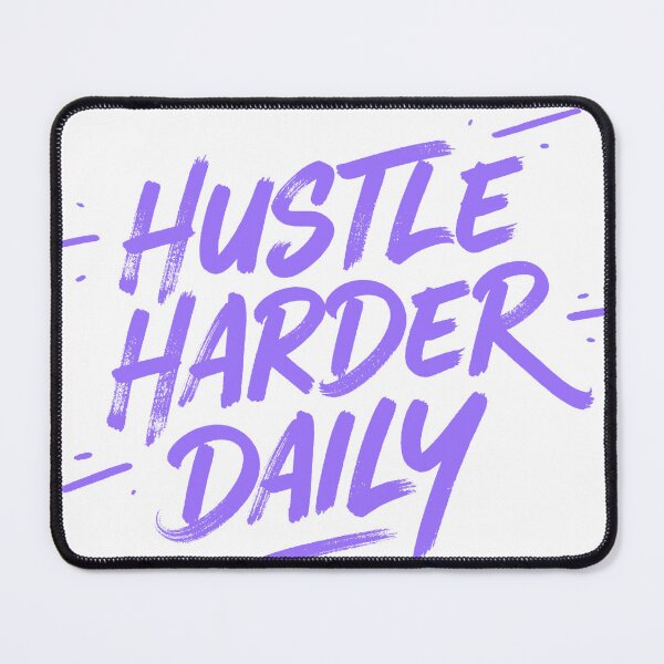 Item preview, Hustle Harder designed and sold by Ovaloon.