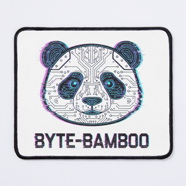 Item preview, Byte-Bamboo: The Glitch Panda Protocol designed and sold by RjeeStudio.