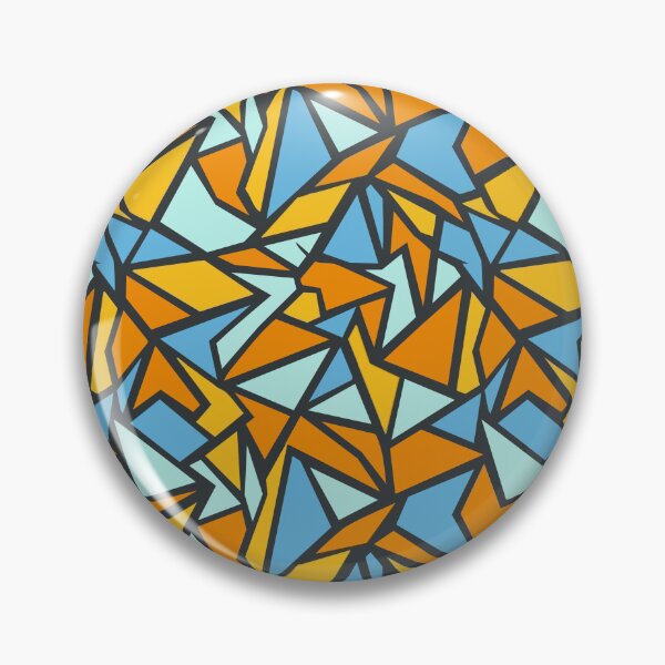 Item preview, Leaded Glass - Shattered Stained Glass Mosaic Pattern designed and sold by KeremYurtseven.