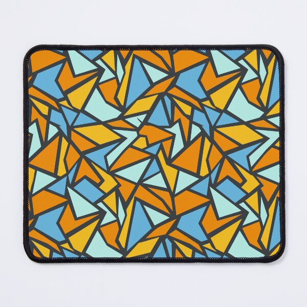 Item preview, Leaded Glass - Shattered Stained Glass Mosaic Pattern designed and sold by KeremYurtseven.