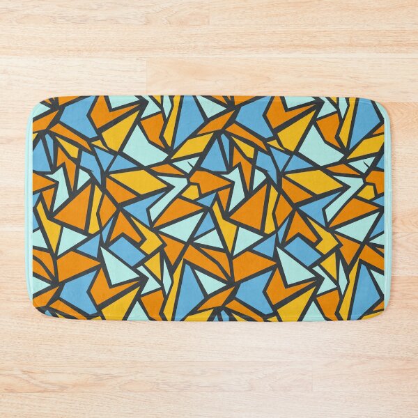Item preview, Leaded Glass - Shattered Stained Glass Mosaic Pattern designed and sold by KeremYurtseven.