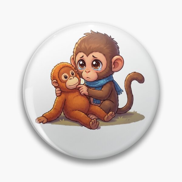 Item preview, Baby Monkey Punch Little Punch Big Love Baby Monkey designed and sold by ZANNIX.
