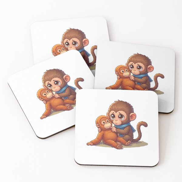 Item preview, Baby Monkey Punch Little Punch Big Love Baby Monkey designed and sold by ZANNIX.