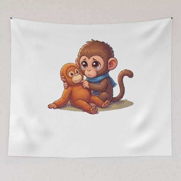 Item preview, Baby Monkey Punch Little Punch Big Love Baby Monkey designed and sold by ZANNIX.