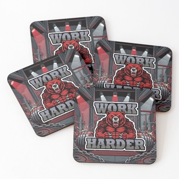 Item preview, Grizzlies Work Harder designed and sold by 365Vacation.