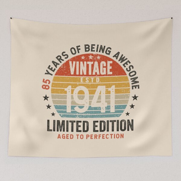 Item preview, 85th Birthday Vintage 1941 Sunset Awesome 85 Years designed and sold by eclecTEEq.