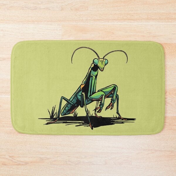 Item preview, Green Praying Mantis | Realistic Insect Illustration designed and sold by MartynaKanik.