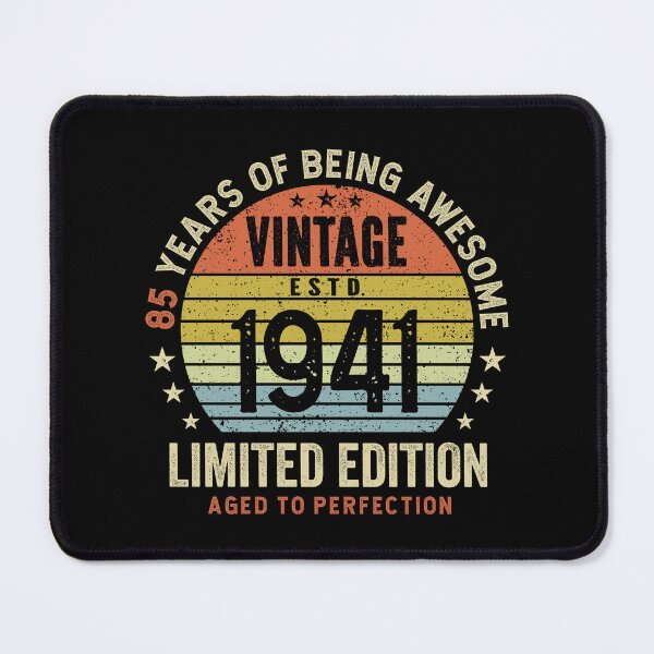 Item preview, 85th Birthday Vintage 1941 Retro Sunset Awesome 85 Years designed and sold by eclecTEEq.