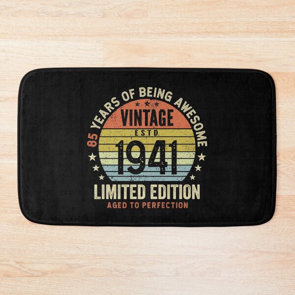 Item preview, 85th Birthday Vintage 1941 Retro Sunset Awesome 85 Years designed and sold by eclecTEEq.