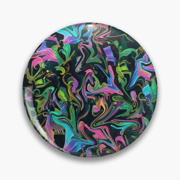 Item preview, Pulsating floral streams of color designed and sold by Sigtrix.