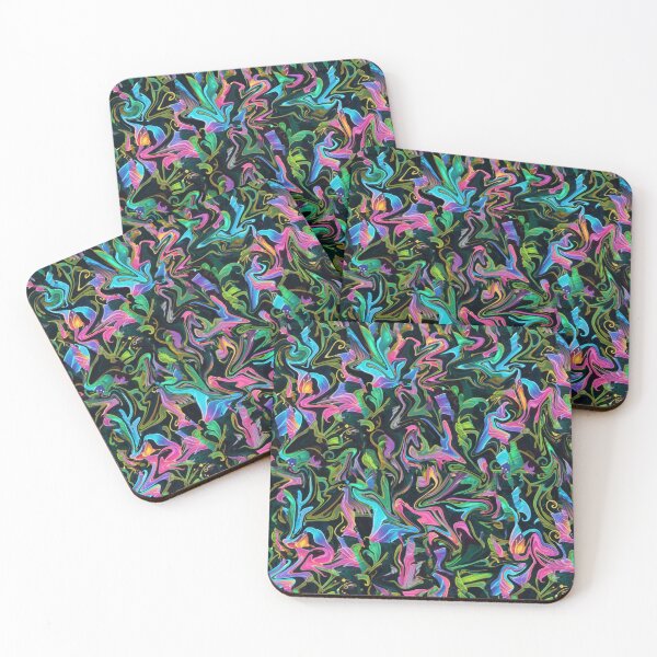 Item preview, Pulsating floral streams of color designed and sold by Sigtrix.