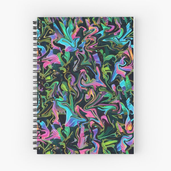 Item preview, Pulsating floral streams of color designed and sold by Sigtrix.