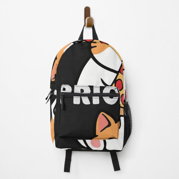 Item preview, Priorities Pizza Cat Funny Shirt – Cute Chubby Orange Tabby Cat Eating Pepperoni Pizza Design designed and sold by Design-Pro-21.