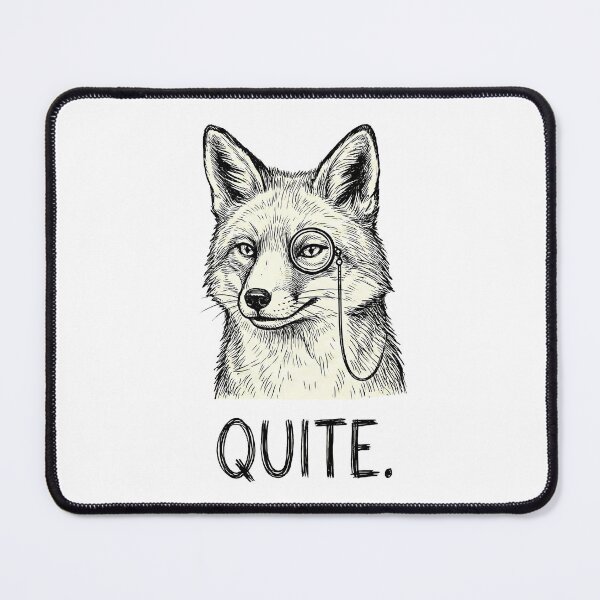 Item preview, Sophisticated Monocle Fox Quite Gentleman designed and sold by k3rstman1.