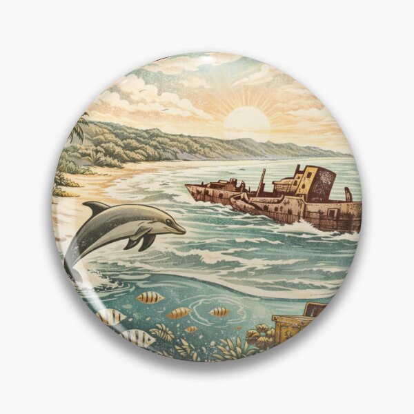 Item preview, Tangalooma Shipwrecks - Moreton Island QLD designed and sold by PamLeeDesign.