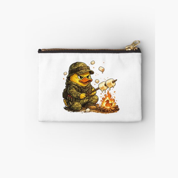 Item preview, Camo Duck Roasting Marshmallows by Campfire designed and sold by New Art.