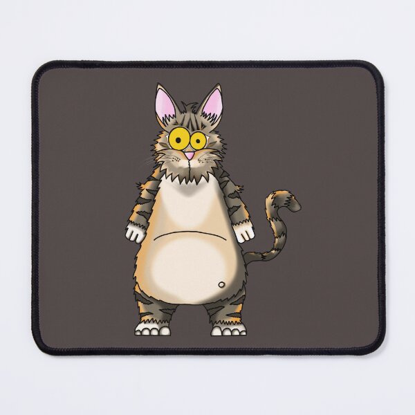 Item preview, Kevin the Tabby Cat: Hand-Drawn Whimsical Feline Digital Art Sketch designed and sold by Englandbear.