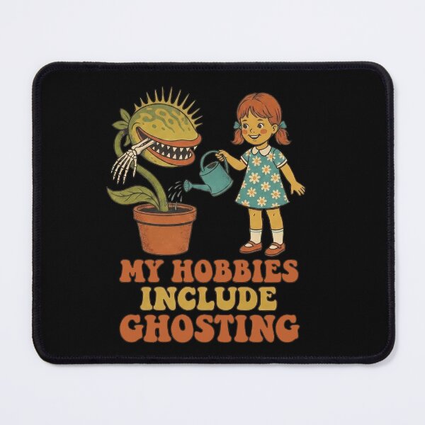 Item preview, Hobbies Include Ghosting Retro Funny Plant Skeleton designed and sold by k3rstman1.