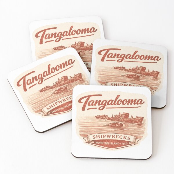 Item preview, Tangalooma Shipwrecks Moreton Island QLD designed and sold by PamLeeDesign.