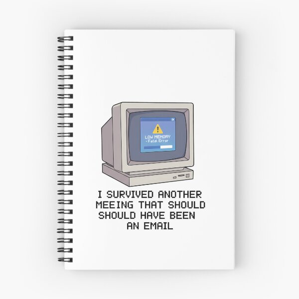 Item preview, I Survived Another Meeting Email Error designed and sold by k3rstman1.