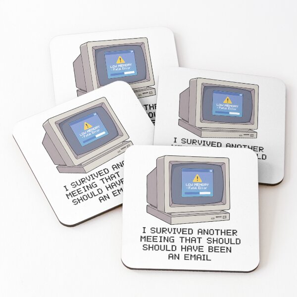 Item preview, I Survived Another Meeting Email Error designed and sold by k3rstman1.