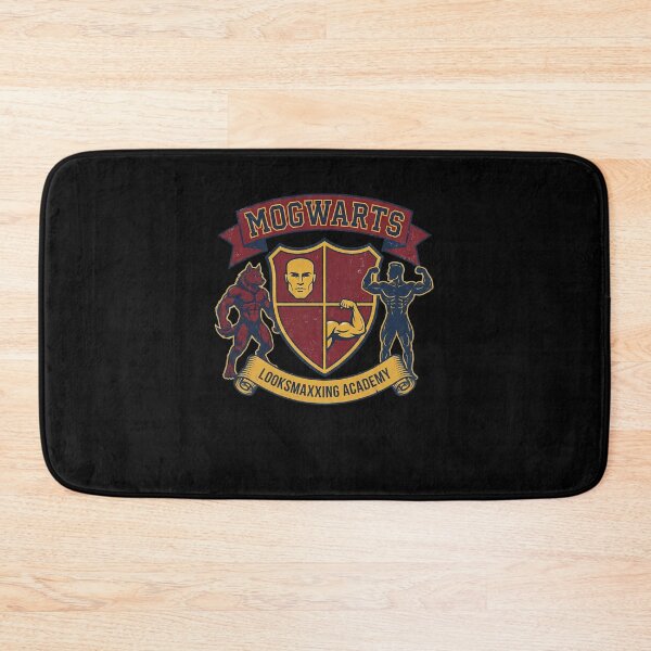 Item preview, Mogwarts Looksmaxxing Academy Fitness Emblem designed and sold by k3rstman1.