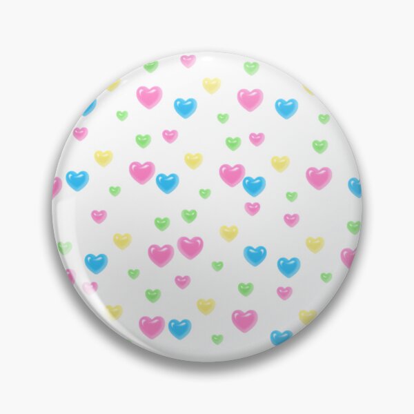 Item preview, Vibrant Multicolour Heart Shapes | Cute Rainbow Love Art Design designed and sold by VeenaArtStudio.