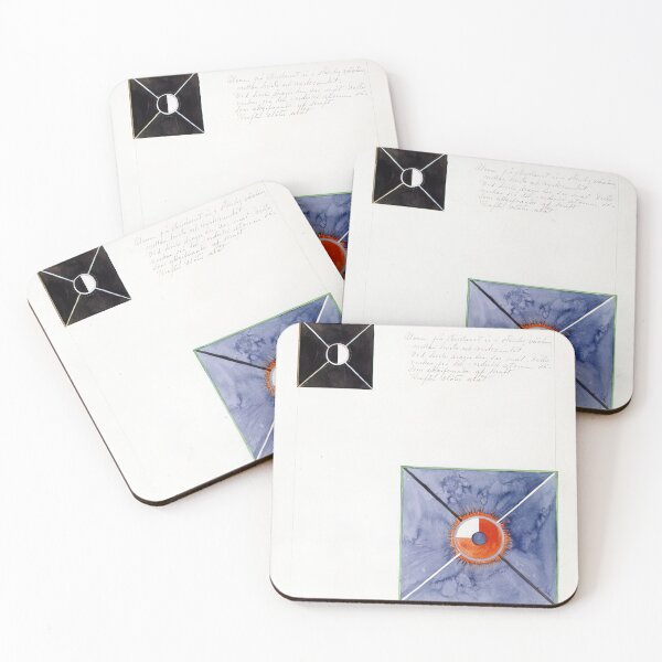 Item preview, atom series no 8 atom on the ether plane is in constant change between rest and activity at the 1917 - Hilma af Klint designed and sold by nebelimr.