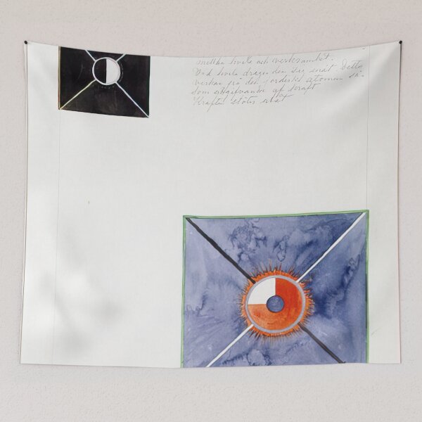 Item preview, atom series no 8 atom on the ether plane is in constant change between rest and activity at the 1917 - Hilma af Klint  designed and sold by nebelimr.