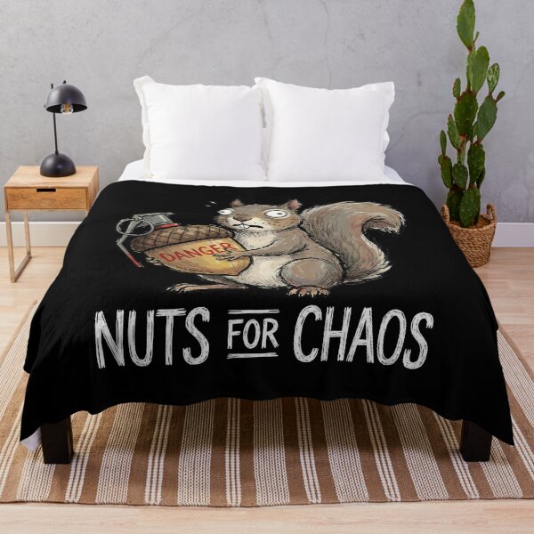 Item preview, Funny Squirrel Acorn Grenade Nuts for Chaos designed and sold by k3rstman1.