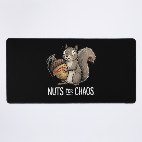 Item preview, Funny Squirrel Acorn Grenade Nuts for Chaos designed and sold by k3rstman1.