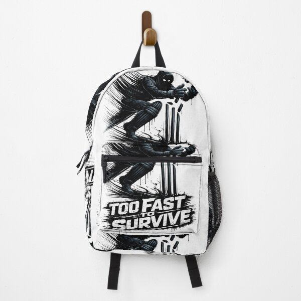 Item preview, Too Fast To Survive – Dark Cricket Stumping Edition designed and sold by GooniSL.