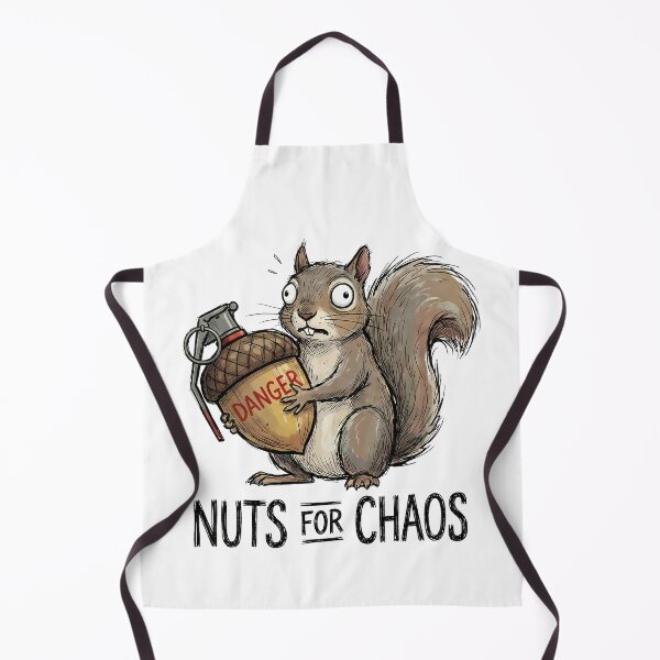 Item preview, Nuts for Chaos Squirrel Acorn Grenade designed and sold by k3rstman1.