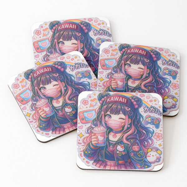 Item preview, Kawaii girl designed and sold by The-Sticky-Spot.
