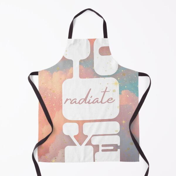 Item preview, Radiate Love Affirmation Art cosmic style designed and sold by Art by Kristie.