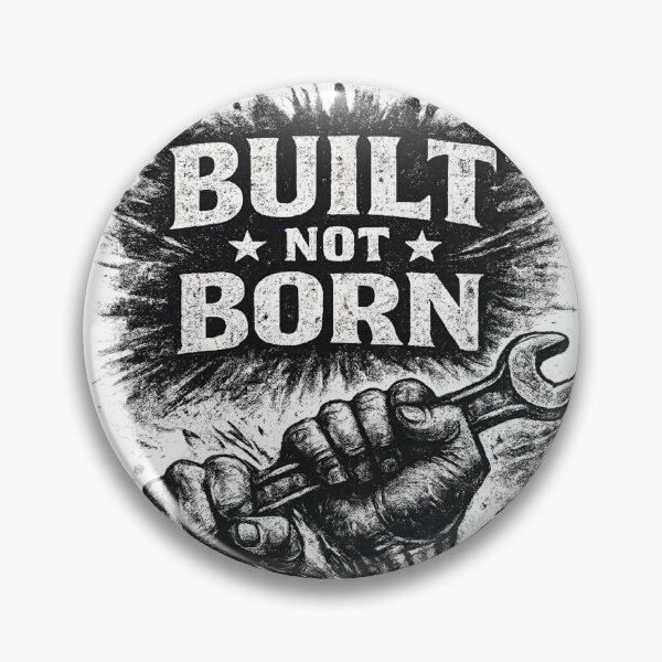 Item preview, Built Not Born: Strength & Grit designed and sold by KerOo1.