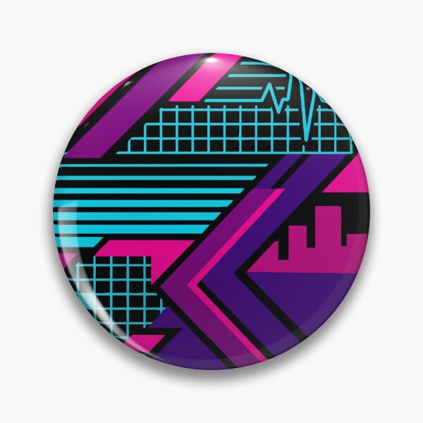 Item preview, Neon Rider - Retro 80s Synthwave Grid Pattern designed and sold by KeremYurtseven.