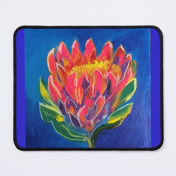 Item preview, Protea Flame – Floral Expressionism Series No. 1 designed and sold by Nikkiart24.redbubble.com.