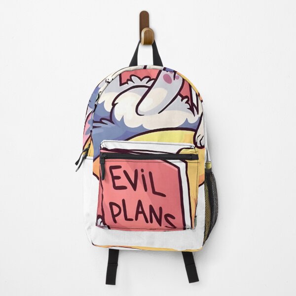 Item preview, Cute Evil Cat Reading Evil Plans Book | Funny Lazy Villain Kitty designed and sold by Aedition.