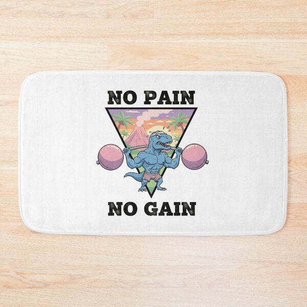 Item preview, T-Rex, Gym Rat, Gym, Weights, funnyfits70, Humor, Funny, retro, vintages, funny quotes, animal humor, designed and sold by FunnyFits70.