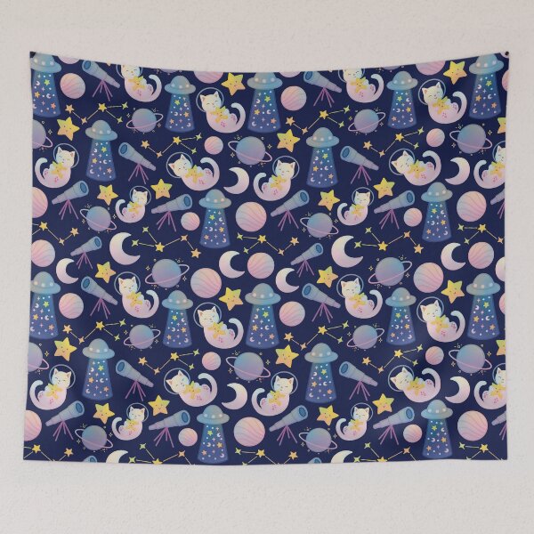 Item preview, cute space holographic effect pattern designed and sold by winterpumpkin.
