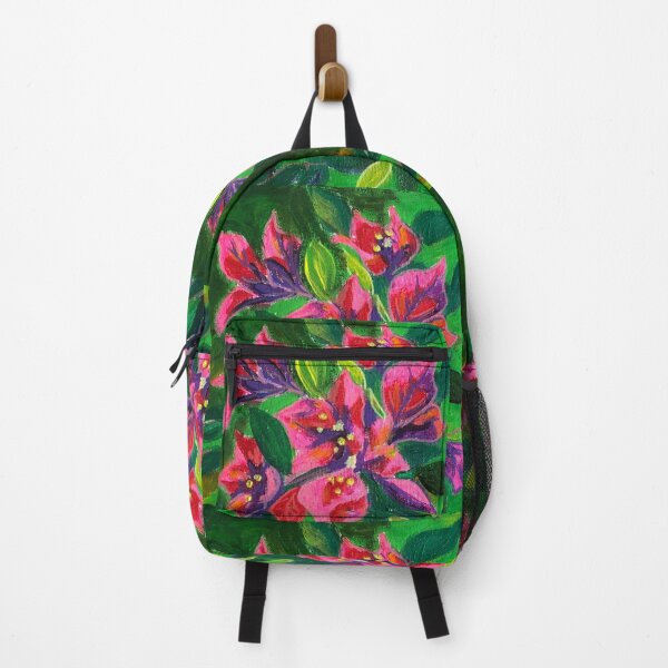 Item preview, Bougainvillea Blaze – Floral Expressionism Series No. 2 designed and sold by Nikkiart24.redbubble.com.