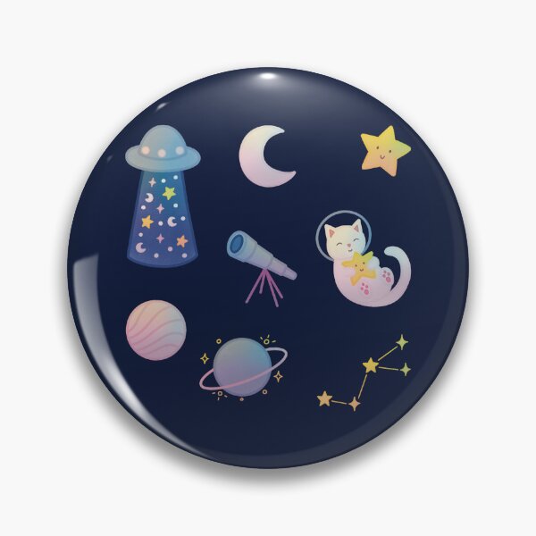 Item preview, cute space collection holographic effect pack designed and sold by winterpumpkin.