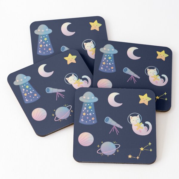 Item preview, cute space collection holographic effect pack designed and sold by winterpumpkin.