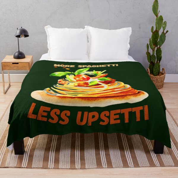 Item preview, Funny Pasta More Spaghetti Less Upsetti Italian Food Lover designed and sold by Zayavca.